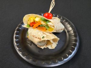 Gluten-Free Grilled Veggie Wrap